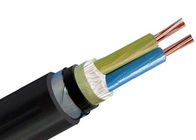 Low Voltage Armoured Power Cable 0.6/1kV 2 Core Cu /  XLPE / STA / PVC IEC