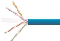 Horizontal Fire Resistant Low Smoke Cables , 4 Pair Category 6 Ethernet Cable