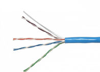 Blue Jacketed Copper Lan Cable 4 Pair UTP Cat6 Network Cables 305m
