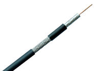14 AWG Solid Bare Copper Coaxial Cable For Satellite TV Low Density PE Dielectric