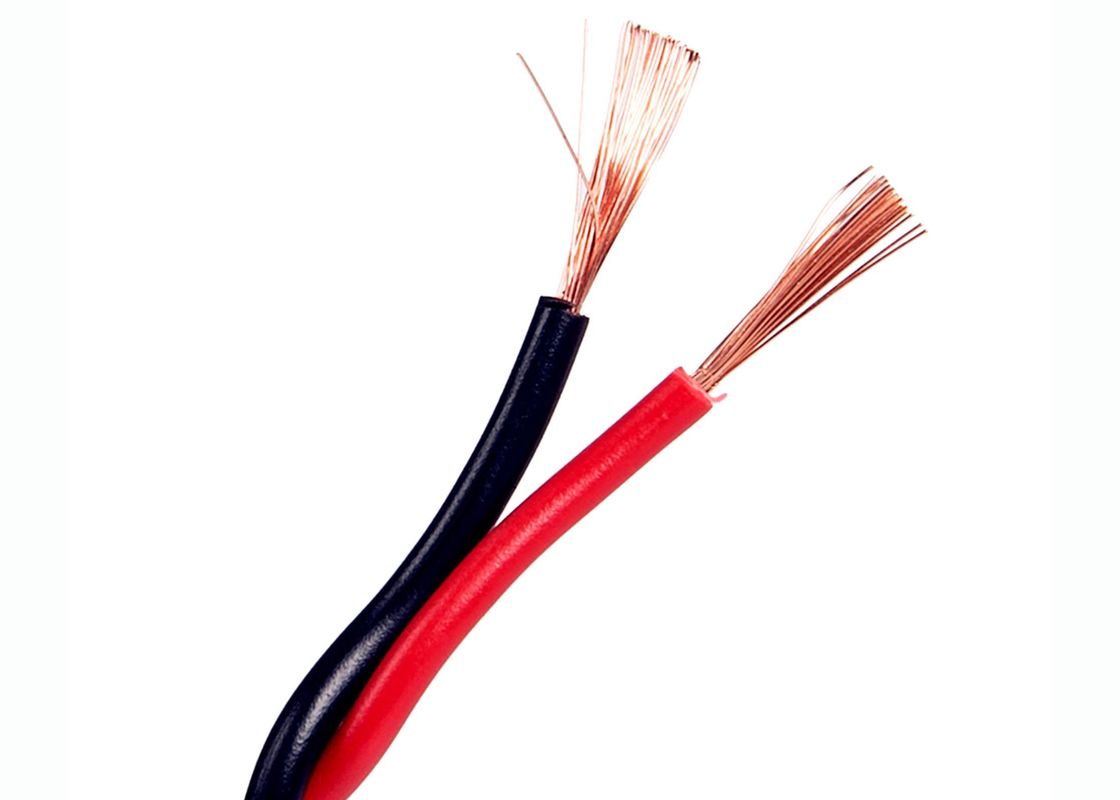 Twin Cable Copper Conductor Twisted Pair Cable Surface / Flush Mount Installation Flexible