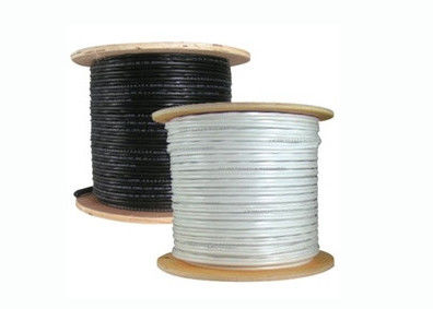 CCS RG11 Copper coaxial cable with Steel Messenger Cable 60% and 40% Aluminum Braiding