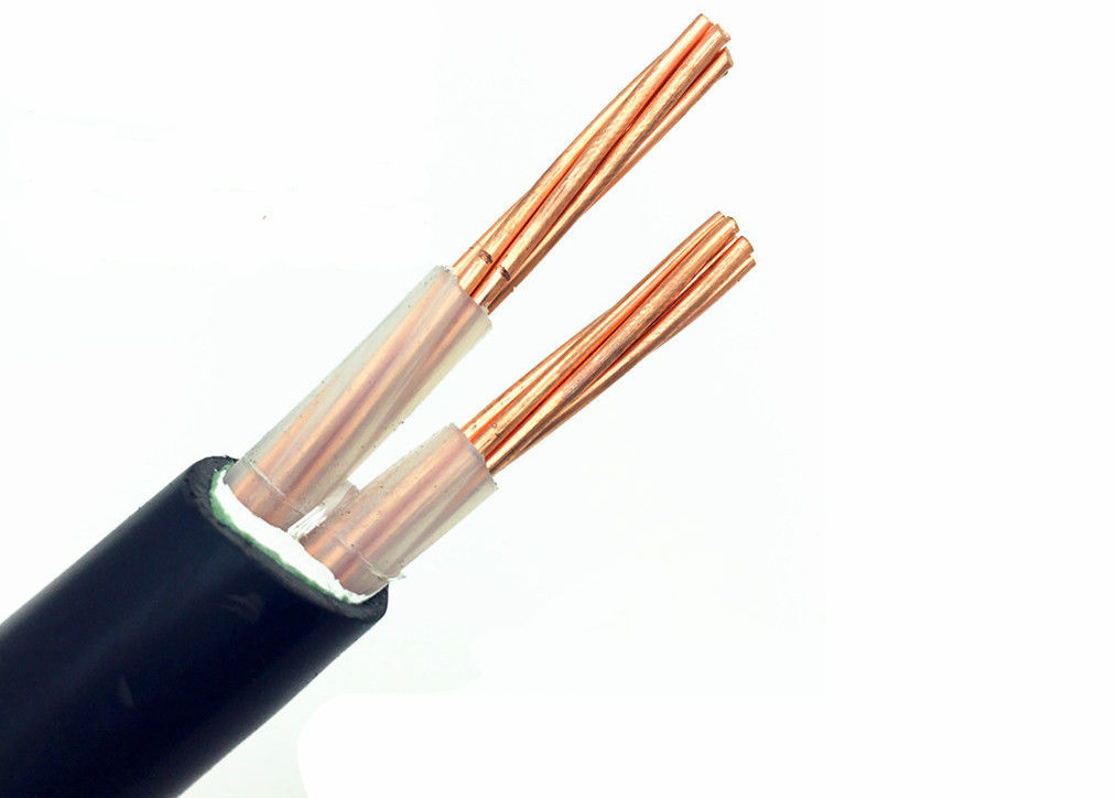 Lead Free 2 Core Xlpe Cable , 2*16 Sq Mm Copper Cable For Power Stations