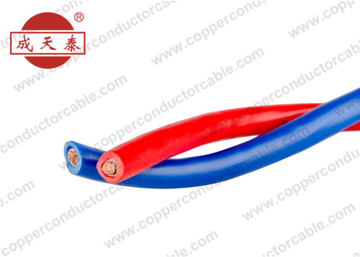 Copper Conductor Electrical Fire Resistant Cable Two Cores