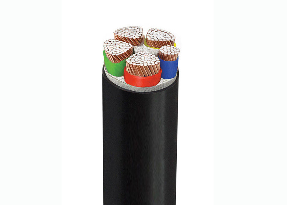 Fireproof 4 Core Electrical Cable , 10 Sq Mm 4 Core Cable Water Resistant