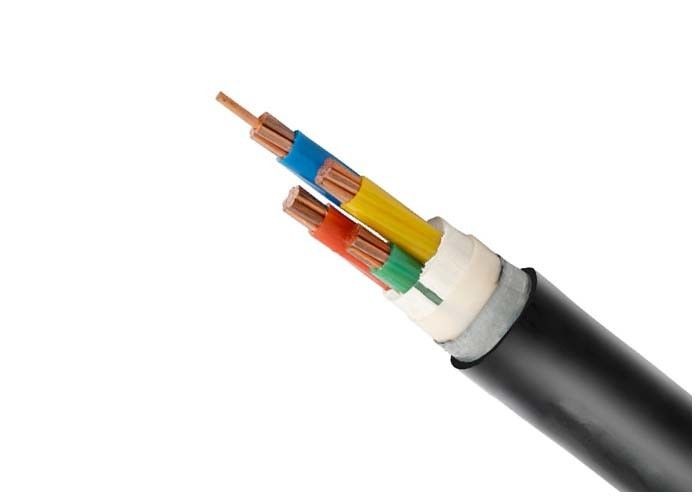 Electrical Medium Voltage Cable , 0.6 / 1KV PVC Insulated Power Cable